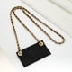thumbnail image 1 of Bolso pequeño con forma de tarjeta CF para incienso, bolso de transformación, correa de cuero para el hombro, cadena colgante, tarjetero, billetera, forro, accesorios, 1 of 4