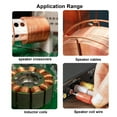 thumbnail image 3 of Wire Bobbin Coil for Speaker, Multifunctional Preventing Tangling Round Speaker Crossover Inductor Coil Frame 20 Pcs  for DIY, 3 of 7