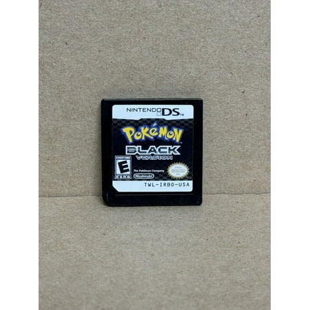 POKEMON BLACK VERSION NINTENDO 3DS GAME *AUTHENTIC* (CARTRIDGE ONLY, TESTED)