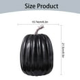 thumbnail image 2 of Plastic Pumpkins for Decorating, Large Artificial Foam Pumpkins for Fall Decor, Halloween, Thanksgiving, Paintable for DIY Crafts & Centerpieces, White, 6.2x8.5", 2 of 8