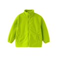 thumbnail image 2 of Boys Girls Jacket Lightweight Fall Spring Soft Anti-Pilling Lightweight Jacket Winter Thermal Outwears (Light Green), 2 of 5