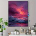 thumbnail image 4 of Qisvanset Autumn Building Scenery Canvas Print 12x16 Inch Bedroom Art, 4 of 8