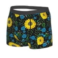 thumbnail image 2 of Naloa Sunflowers And Blue Flower Print Mens Underwear - Boxers for Men, Classic Briefs for Men, 2 of 9