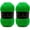 Green, variant on BATELO Crochet Acrylic Yarn 560 Yards, 2 Pack 150g/5.3oz Each, 3 Light Worsted Yarn for Crocheting & Knitting(Hot Pink)