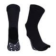 thumbnail image 4 of Calcetines de yoga sin tapón con abiertos y tacones gimnasio pilates y danza Calcetines de bai negro BLESIY, 4 of 8