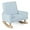 Blue, variant on MAT EXPERT Kids Sofa, Upholstered Toddler Rocking Chair w/Solid Wood Base, Linen Fabric & Anti-Tip Device, Comfy Children Furniture, Armchair for Nursery Playroom Preschool, Boys & Girls Gift (Blue)