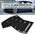 thumbnail image 4 of Scoop Pair of Side Vent Window Scoop Louver Trim Car Modification Fit for R Mk6 2009-2013, 4 of 7
