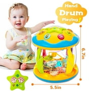 Baby Toys for 6-12 Months, Light Up Musical Baby Toys for 12-24 Months, Learning Toys for Toddlers 1-3 Boys, Birthday Gifts Toys for 1 2 3 Year Old Girls Boys
