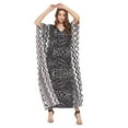 thumbnail image 2 of Caftans Longs pour Femmes, Robe Caftan Grande Taille, Robe de Soirée, Fête, Été, Plage, Robe d'Été, Manches Kimono, Robes Décontractées, 2 of 6