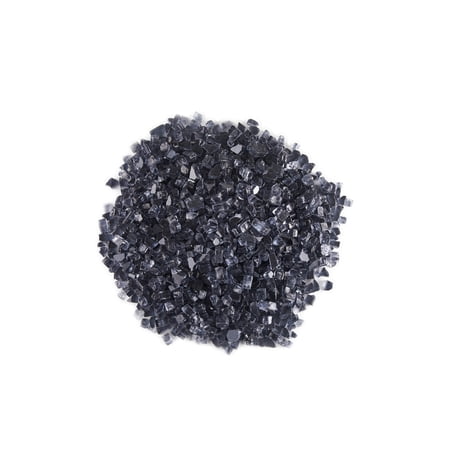 WestinTrends Outdoor Tempered Glass Rocks Beads for Firepit or fire place  10 pounds and 1/2  inch  can be used for crafting  aquarium or fire tables / Bowls