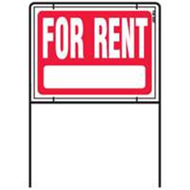 RSF603 For Rent Yard Sign With Frame