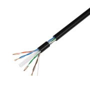 Cat6 Ethernet Cable, 1000ft Bulk Pull Box, 23AWG Solid UTP LAN Wire, 550MHz RJ45 Network Cable, Copper Clad Aluminum (CCA), Black, Cables Direct Online