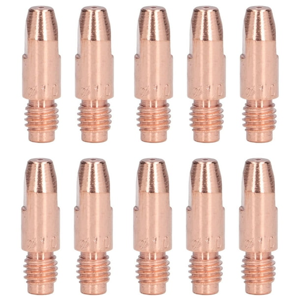 Copper 1.2mm Panasonic MIG Contact TIP, For Manual & Robotic Torches