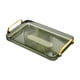thumbnail image 3 of Bandeja para servir con asas Macarena verde rectangular 37 cm x 22 cm x 6 cm, 3 of 8