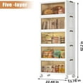 285QT Storage for Bathroom Kitchen & Closet Organizers Pantry
