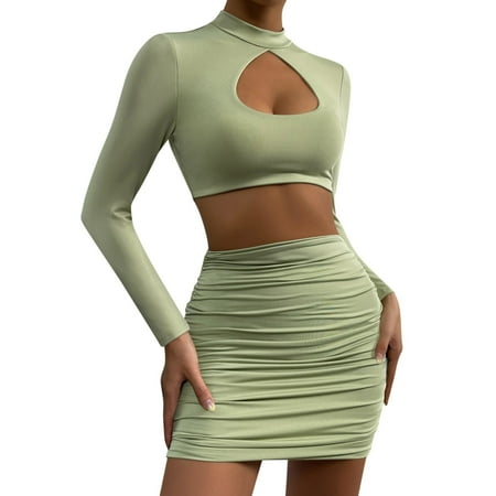 fvwitlyh Dress Shoes for Women Women s Plus Size Empire Waist Elastic Split High Neck Sleeveless Long Formal Dress