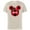 Natural, variant on Disney Minnie Mouse DAUGHTER Holiday Family - Short Sleeve Cotton T-Shirt for Adults - Customized-Black