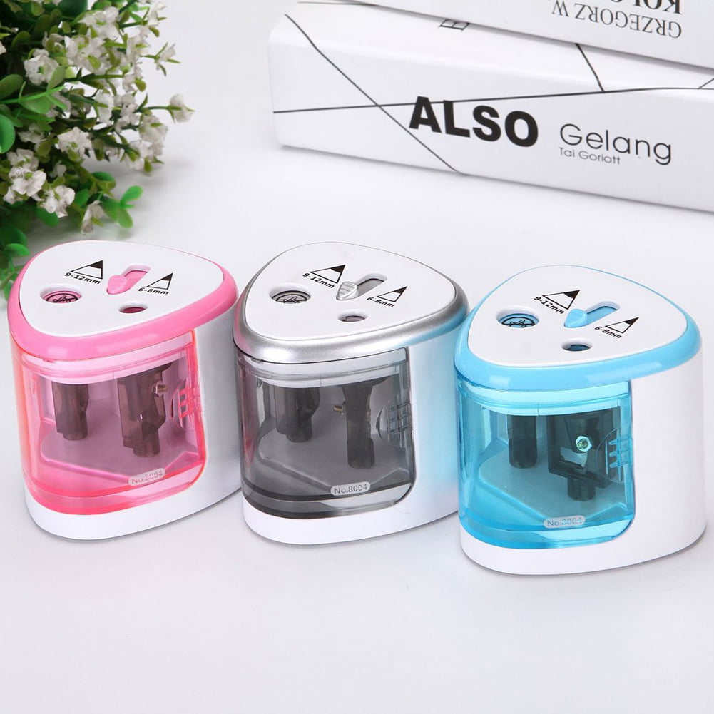 Details about   Automatic Electric Pencil Sharpener  Battery Operated Easy to Use School Office 