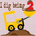 thumbnail image 3 of CafePress - I Dig Being 2 T Shirt - Cute Toddler T-Shirt, 100% Cotton, 3 of 4