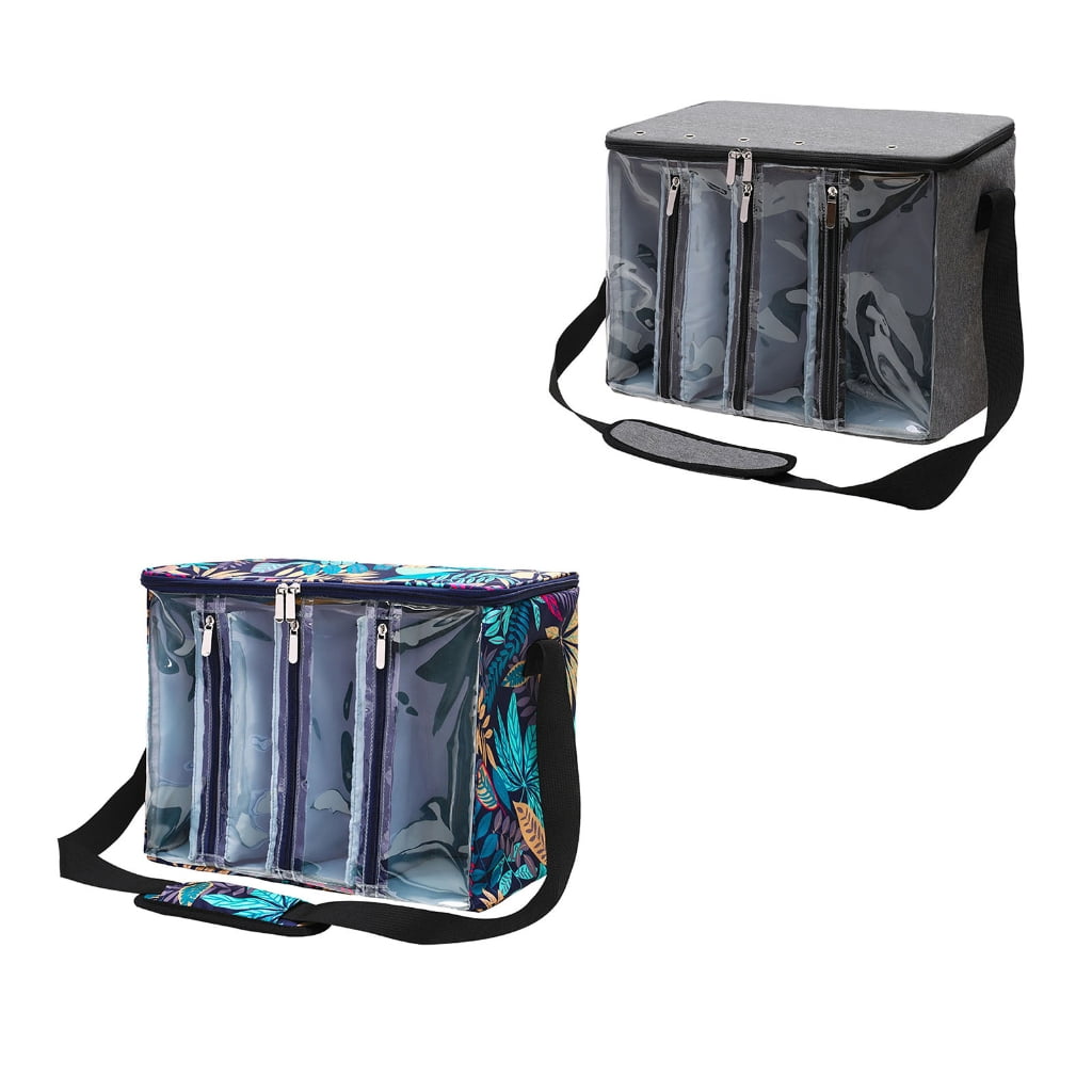 Durable Knitting Accessory Bag For Carrying Yarn Skeins Crochet Tool Travel