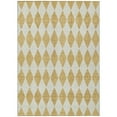thumbnail image 2 of Addison Rugs Chantille Indoor/Outdoor Transitional Diamonds Gold Washable Rectangle Rug, 2'6" x 3'10", 2 of 6