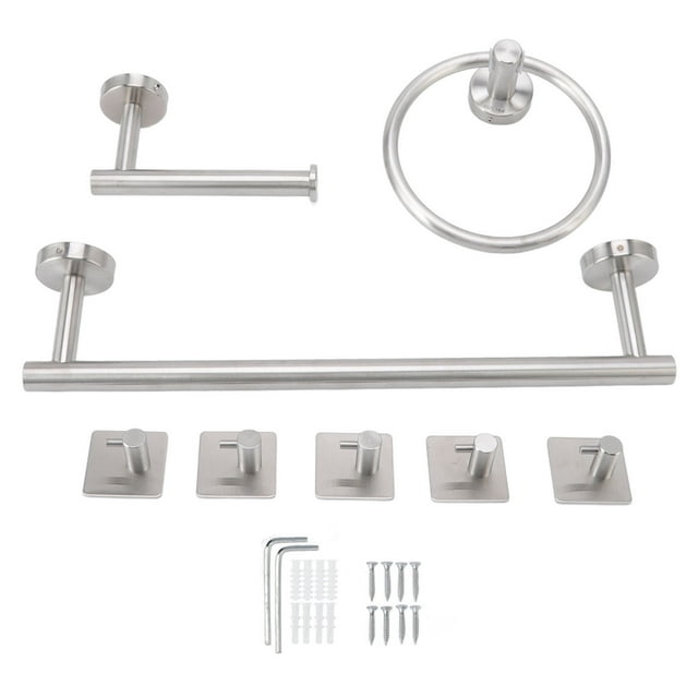 Oubit Bathroom Hardware Set,Bathroom Hardware Set with Bathroom Accessories Set Bathroom Fixtures Impressive Results