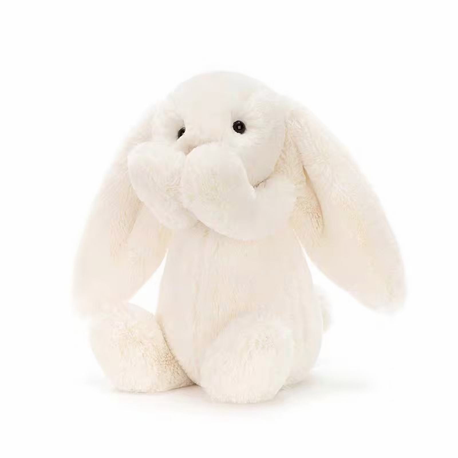 Jellycat Bashful Tulip White Bunny Stuffed Animal,14.2 Inch Rabbit Plush Toy for Kids