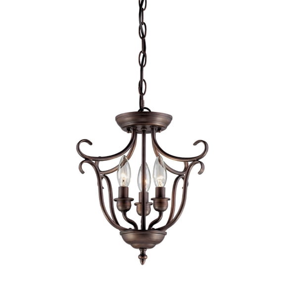 Millennium Lighting Fulton 3 Light Pendant light Rubbed Bronze Bronze