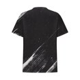 thumbnail image 4 of Blusa informal de manga corta con estampado de teñido anudado y cuello redondo para mujer OAVQHLG3B Store lin121212, 4 of 4