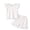 White, variant on Younger Tree Toddler Girl Shorts Set Baby Summer Fly Sleeve T-shirts Shorts 2 Piece Clothes Outfits for 12-18 Months