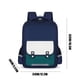 thumbnail image 2 of Elementary School Backpack, Boys & Girls, Lightweight, Durable, Anti-Spine, Blue with Green, 2 of 6