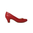 thumbnail image 2 of ZAPATILLA DE VESTIR DE MUJER ROJO SINTETICO MARCA LEON DH101, 2 of 4