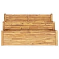 thumbnail image 2 of vidaXL 2-Tier Garden Planter 160x75x84 cm Solid Acacia Wood, 2 of 5