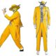 thumbnail image 1 of 2026 Movietv The Mask Jim Carrey Cosplay Costumes Set Unisex Adult Yellow Suit Uniform Outfits Halloween, 1 of 5