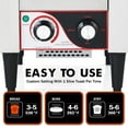 thumbnail image 3 of Garvee Industrial Conveyor Toaster – 300 Slices/H Heavy-Duty Stainless Steel Electric Oven, 3 of 8