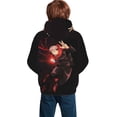 thumbnail image 7 of Jujutsu Kaisen Yuji Itadori Kids' Hoodie 3d Print Sweatshirt Soft Pullover Hooded With Big Pockets For Boys Or Girls Small, 7 of 7