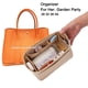 thumbnail image 2 of Organizador de bolsos personalizado para ella. Bolsos de diseñador para fiestas en el jardín de 28, 30, 36 y 49 pulgadas, inserto organizador de bolsos, forro para bolso de mano, 2 of 5
