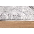 thumbnail image 2 of 5â€™ x 8â€™ Gray Irregular Geometric Area Rug, 2 of 3