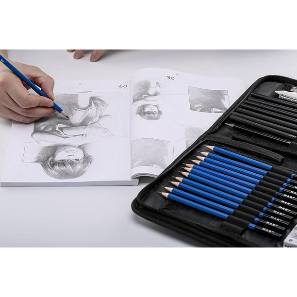 Charcoal Pencils 33 Pieces Pro Drawing Kit Sketching Sketch Pencils Pencils  Set