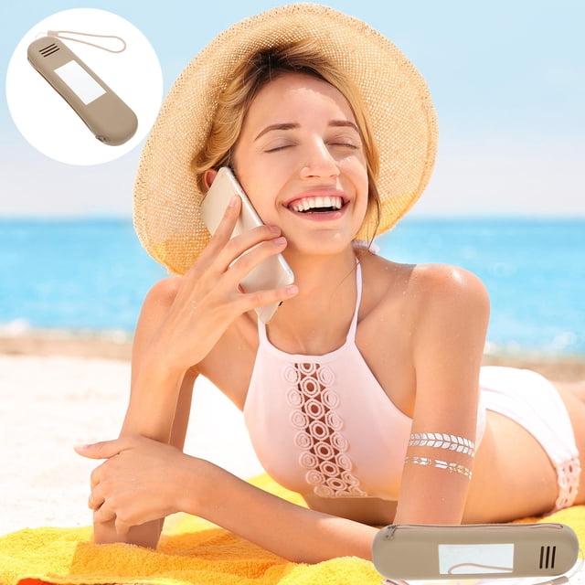Moluckfu Brochas De Maquillaje De Silicona Para Viaje Con Espejo Y Compacto