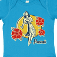 thumbnail image 4 of Inktastic Retro Hula Girl Girls Baby Bodysuit, 4 of 5