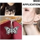 thumbnail image 4 of 30 colgantes de murciélago, polilla y mariposa en 6 estilos diferentes, de aleación esmaltada, estilo gótico, con forma de luna., 4 of 5
