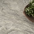 thumbnail image 6 of Nourison Graceful 7'9" x 9'9" Grey Modern Indoor Rug, 6 of 8