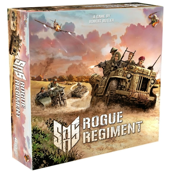 Juego de mesa Word Forge Games SAS Rogue Regiment WWII 14+