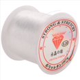 thumbnail image 3 of 2X 0.2mm Diameter Clear Nylon Fish Fishing Line Spool Beading String, 3 of 8