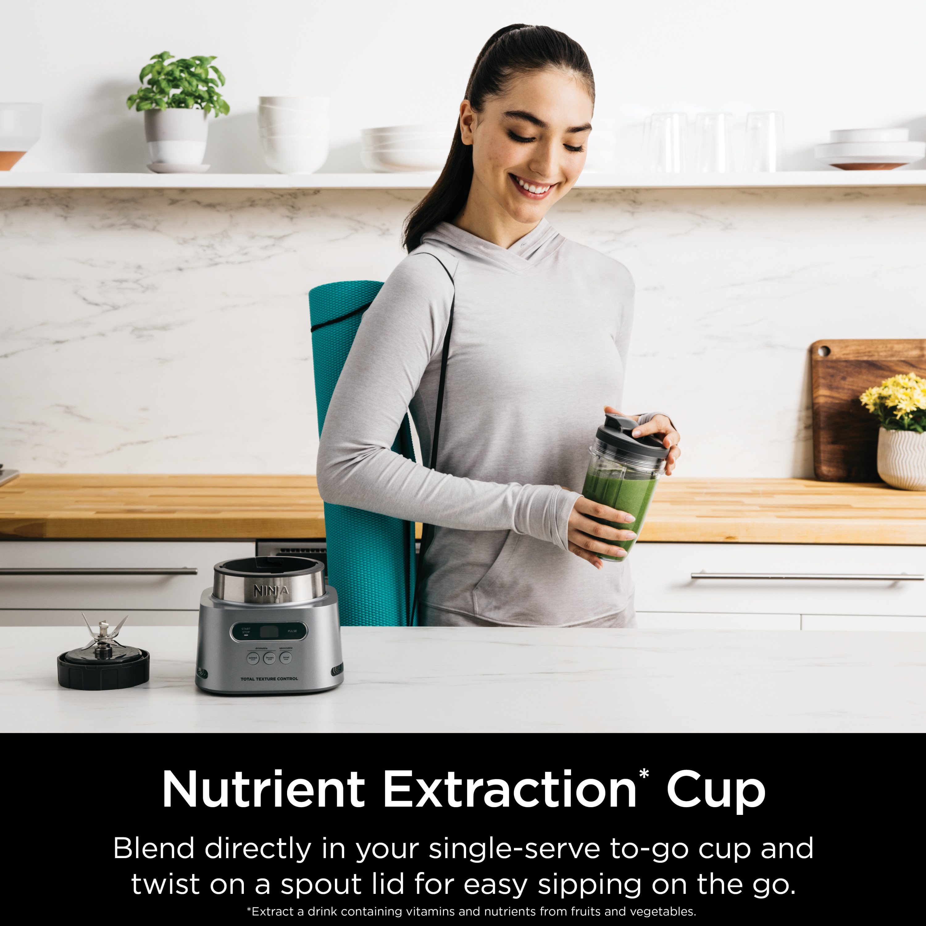 Ninja TWISTi 34-Oz Smoothie Blender, 1500W photo 6