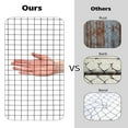 thumbnail image 6 of Danolapsi Hardware Cloth 1/2 Inch, Chicken Wire Fencing 19 Gauge, Galvanized Wire Mesh Roll, Raised Garden Bed Supports Wire Mesh Fence - Prevent Snakes, Raccoons, Foxes, 6 of 7