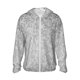thumbnail image 1 of Fotbe Silver Mosaic Chaqueta con Protección Solar UPF 50+ para Hombre y Mujer, Camisa con Capucha y Bolsillos-Large, 1 of 7