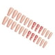 thumbnail image 2 of Seitruly Uñas postizas de ataúd, estilo francés clásico, uñas a presión, cubierta completa, punta de uñas, pegatinas de manicura de viscosidad Arte de uñas tipo 9 Seitruly CE012296-09B, 2 of 6