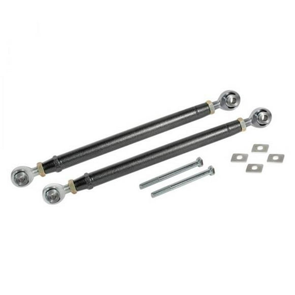 BMR Suspension TR007H Tige d'Orteil Arrière Double Réglable pour Chevrolet Camaro 2016-2017, Noir Marteau